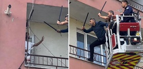 Polise bıçak çekip direndi Nedeni de olay kadar enteresan
