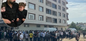 Kahreden olay Eşini ve 2 çocuğunu bıçakla öldürüp kendini astı