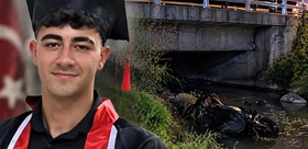 Aydın Çine’de köprüden çaya uçan motosiklet sürücüsü 19 yaşındaki genç hayatını kaybetti