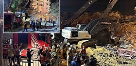 İstanbul’da bina çöktü Kentsel dönüşümde korku dolu anlar