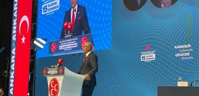 Terörsüz Türkiye’ye tarihi önem vurgusu Bahçeli’nin kongre mesajı okundu