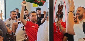 Kahvaltıda birlikte ciğer yediler Amedspor ve Beşiktaş taraftarından dostluk mesajı