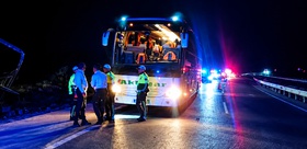Manisa’da otobüs kazası: 18 kişi yaralandı