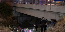 Ankara Sincan’da otomobilin çarptığı balon satan engelli genç köprüden düşerek öldü