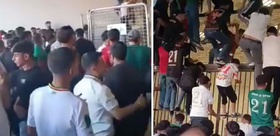 Bilet almadan stadyuma daldılar Kaçak giriş anları kamerada