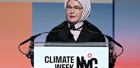 Emine Erdoğan, New York İklim Haftası açılışında konuştu: Hiçbir teknoloji tek başına çözüm olmayacak