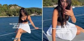 Eşinin verdiği pozlara sitem etti: Böyle de video olmaz ki