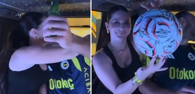 Vedat Muriqi 4 gol attı, eşi Edibe Muriqi böyle kutladı