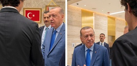 Cumhurbaşkanı Erdoğan’dan milli yıldıza esprili davet: Ankara’ya geleceksin, benim takımda oynarsın