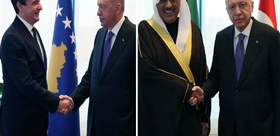 Cumhurbaşkanı Erdoğan’dan ABD’de diplomasi trafiği