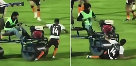 Silindirin altında kalan Süper Lig’in eski yıldızı Townsend, o dehşet dolu anları anlattı