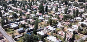 Hakkari Yüksekova’daki 220 haneli Doğanlı köyü simetrik yerleşimiyle dikkat çekiyor