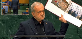 İran Cumhurbaşkanı BM kürsüsüne çıktı, ABD heyeti salonu terk etti
