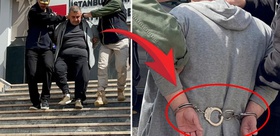 12 yıldır aranıyordu Otel odasında bir kadınla yakalandı, çift kelepçe takıldı