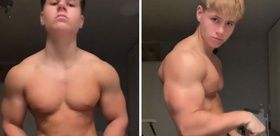 17 yaşında steroid kullanmaya başladı 20 yaşındaki halini görenler inanamadı