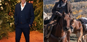 Ünlü oyuncu Kevin Costner 32 yaş küçük sevgilisi ile görüntülendi