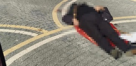 AYM önündeki eylemde acı olay Emekli polis “geçinemiyorum“ diyerek...