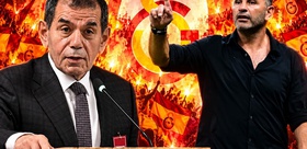 Galatasaray’da Okan Buruk kararı Dursun Özbek canlı yayında duyurdu