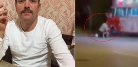 Köftecinin kaldırım taşıyla öldürdüğü anlar kamerada
