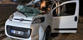 Gaziantep’te daha önce 7 kişinin öldüğü yolda yeni kazada 6 kişi yaralandı