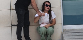 Tır faciasında yürek yakan anlar Cenazeyi almaya gelen abla fenalaştı