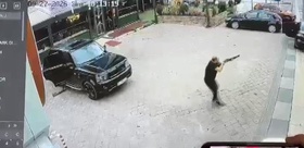 Çankaya’daki silahlı kavganın görüntüleri ortaya çıktı: Salon sahibi pompalı tüfekle ateş açmış