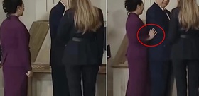 Melania Trump’la sohbet uzayınca eşinden dikkat çeken hamle