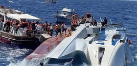 KKTC’de batan geminin bin metre uzağında yapılan taramada 2 naaşa ulaşıldı
