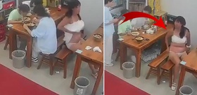 “Sıcakladım” deyip elbisesini çıkardı, çalışanlar müdahale edince sinirden köpürdü
