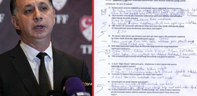 Hakem operasyonunda büyük skandal Sınav kağıdındaki yazı hakeme ait çıkmadı