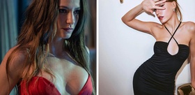 Serenay Sarıkaya ile Hailey Bieber pişti oldu Paris’te aynı kombini giydiler