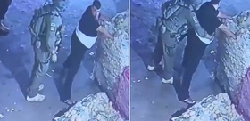 İsrailli askerlerden pazara baskın Filistinli işçilere şiddet uyguladılar