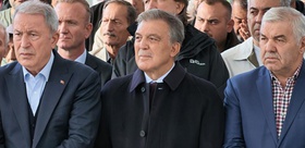 Abdullah Gül’ün acı günü Amcası Mustafa Gül son yolculuğuna uğurlandı