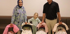 İkinciyi istiyorlardı Bir anda 5 çocukları oldu