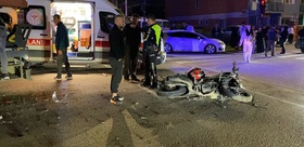 İnegöl’de feci kaza Motosiklet vinçle çarpıştı, 21 yaşındaki sürücü öldü