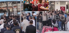 İstanbul’da festival alanına taşlı sopalı saldırı Tekbir getirerek ilerlediler