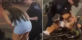 Polise ’Bırakın onu’ dedi Sonrasında yaşananlar ülkeyi ayağa kaldırdı