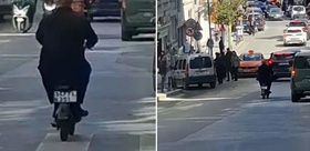 Halit Ergenç’ten İstanbul trafiğine scooterlı çözüm