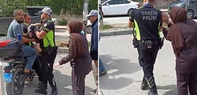 Bilinci kapanan bebeği motosikletle hastaneye yetiştiren polise Bakan Çiftçi’den teşekkür