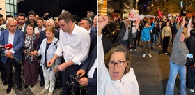 İzmir’de Cemil Tugay protestosunda gerginlik Vatandaşlardan YENİ Parti’ye soğuk duş