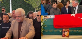 Göksel Arsoy’un cenazesinde fotoğraf çektirmek isteyenlere Serdar Gökhan’dan tepki