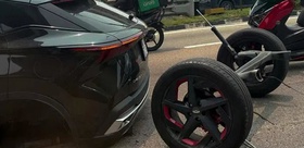 Türkiye’de de ilgi gören modelde korkutan olay Trafikte giderken bir anda bu hale geldi