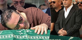 Cenazede dikkat çeken detay Sedat Peker de Atilla Taş’ın acısını paylaştı