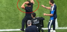 Emre Belözoğlu, Barış Alper Yılmaz’ın golünden sonra çıldırdı