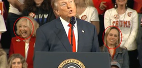 Trump destekçileriyle dalga geçti: En aptalca şeyleri bile söylesem alkışlıyorsunuz