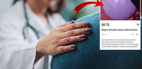 Şaka değil gerçek Verdiği ilanla 50 liraya hastalık satıyor