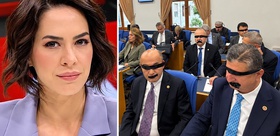 Yeni Partili vekillerin protestosu Dilara Gönder’i çıldırttı: Sizin yapacağınız muhalefeti...