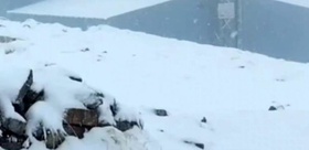 Sonbahar bitti, kış başladı Kar 20 santimetreye ulaştı