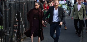 Prens Harry ile Meghan, İngiltere’ye dönüşlerinin ardından ilk kez Nottingham’da görüntülendi