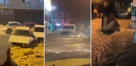 Sağanak kabusu Marmara’yı esir aldı: Kocaeli ve Sakarya’da dereler taştı, yollar kapandı